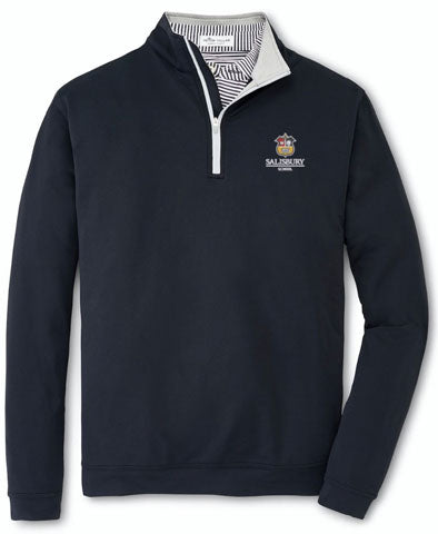 Peter Millar Men's Perth Stretch Loop Terry Quarter-Zip