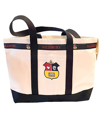 Leather Man Canvas Tote