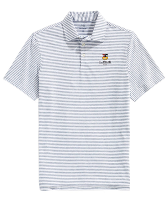 Vineyard Vines Heathered Winstead Sankaty Performance Polo